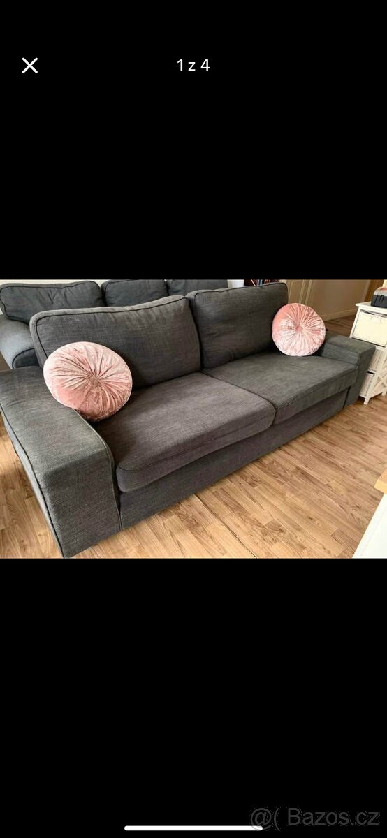 Krásná pohovka gauč sedačka Ikea Kivik