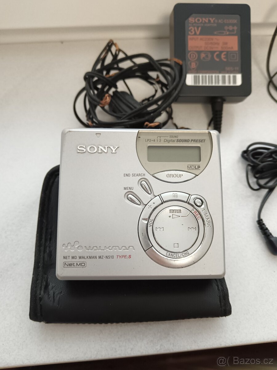 MINI DISK WALKMAN SONY MZ-N510 Type-S