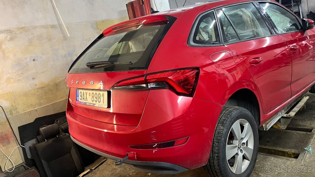 Škoda Scala 1.5tsi 110kw rok 2022 najeto 23tkm na ND