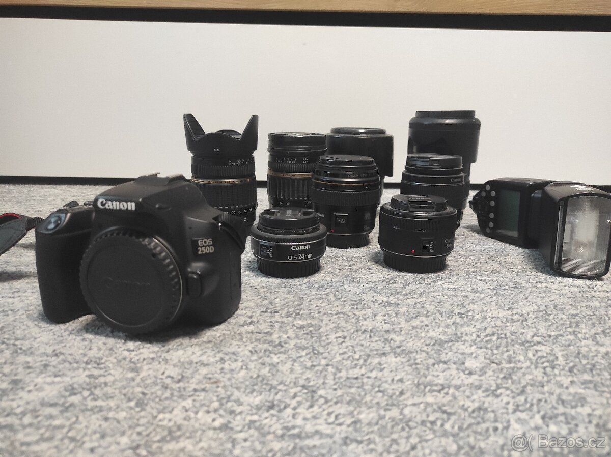 Canon EOS 250d, další příslušenství