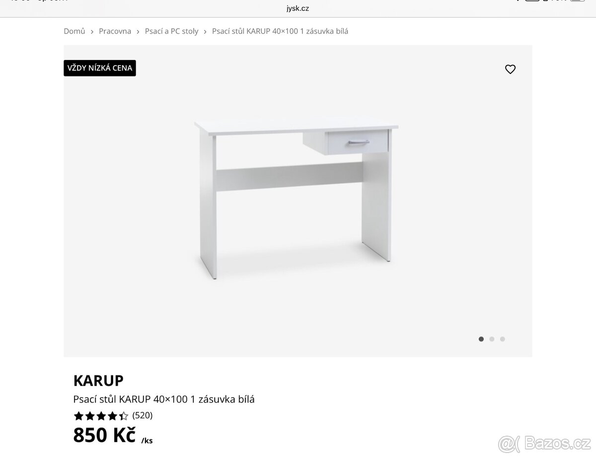 psací stůl (Jusk)