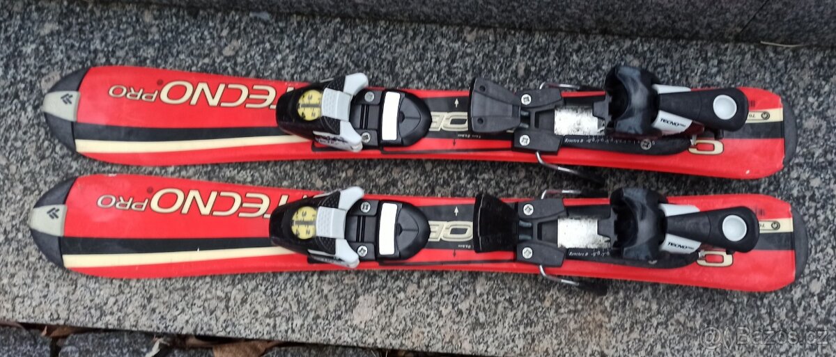 Lyže dětské TECNO PRO, délka 70 cm
