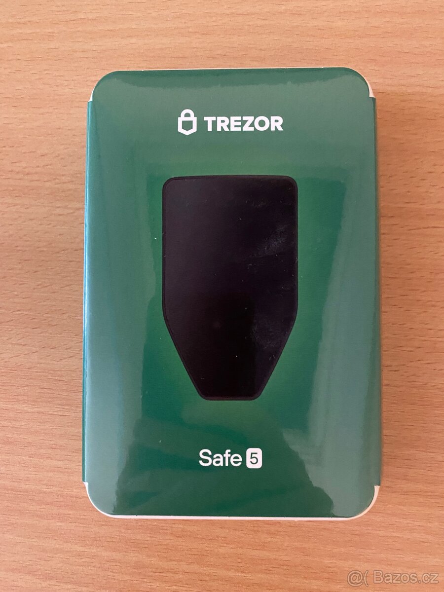 Trezor Safe 5 Nerozbalený Black Sapphire Jako Nový