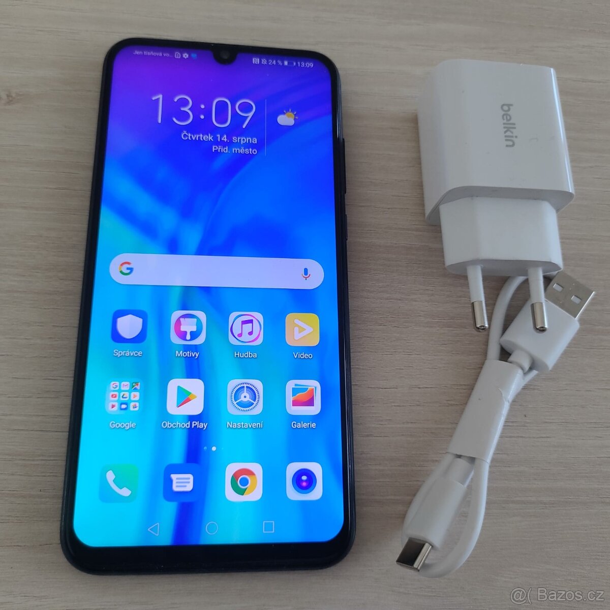 Honor 20 Lite černá-6,21\"IPS FHD+/ 4GB RAM/ 128GB/NFC/GPS