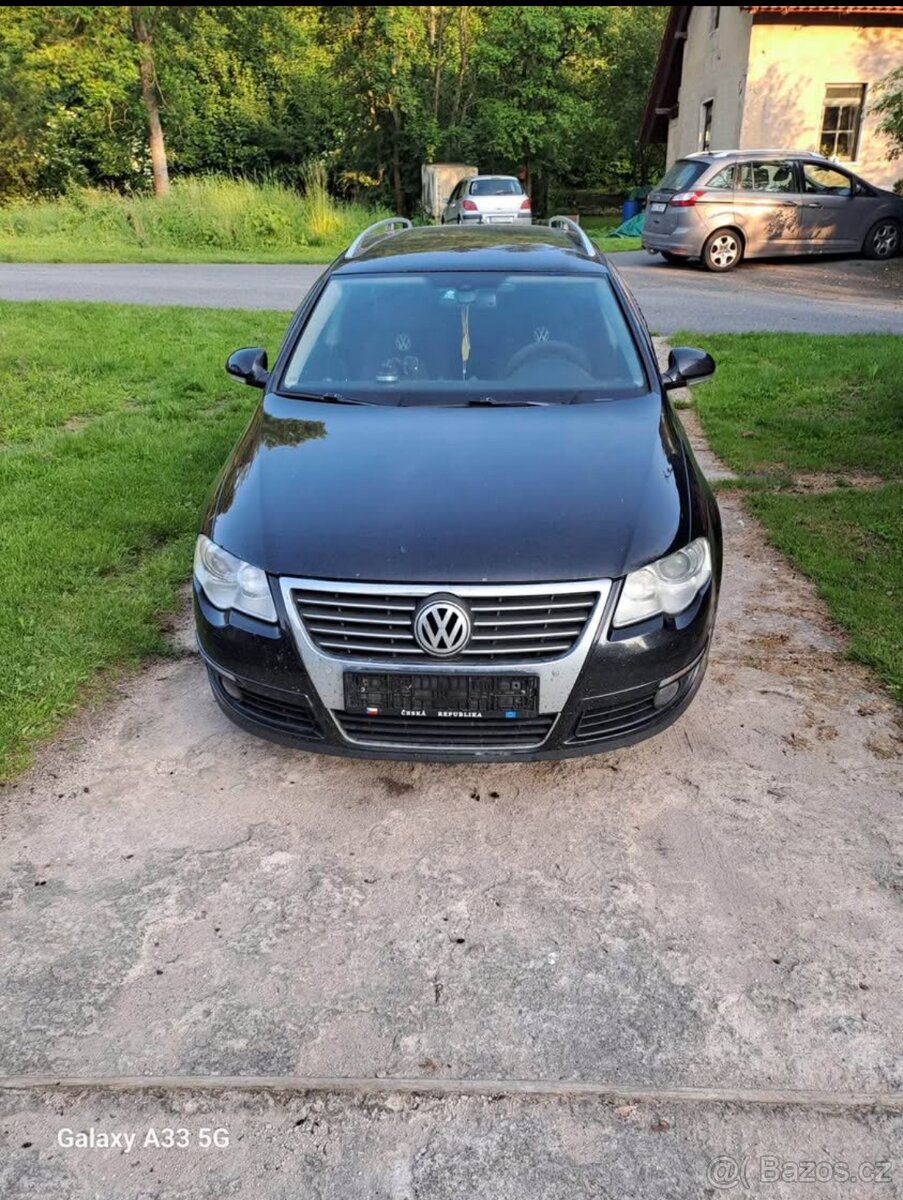 VW Passat B6 2.0 TDI 103kW — na náhradní díly, jen jako cele