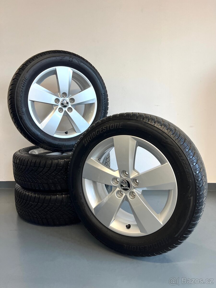 Zimní ❄️ alu kola Nanuq, Škoda Scala/Kamiq, 5x100 r16