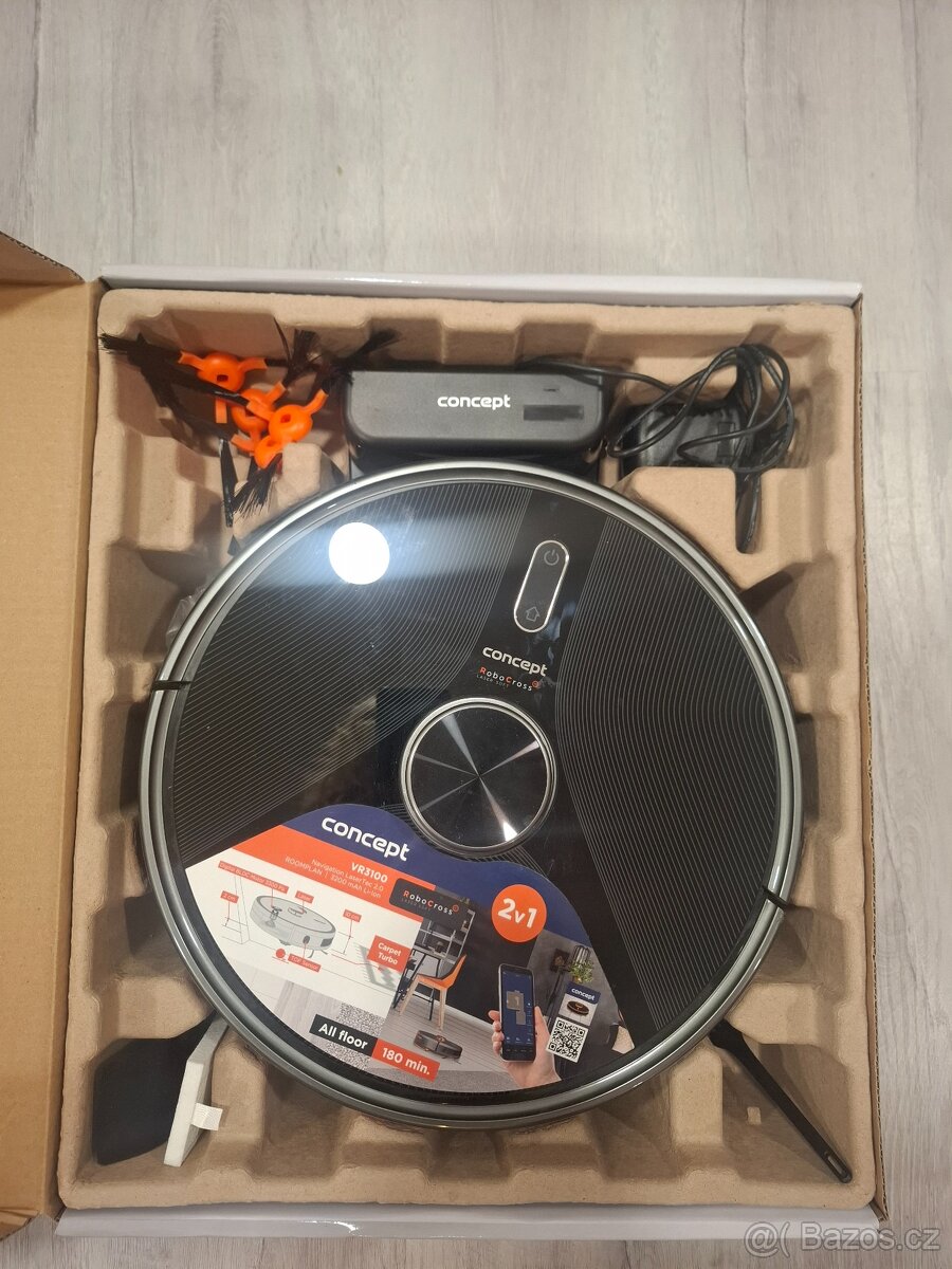Prodám robotický vysavač Concept RoboCross VR 3100 2v1