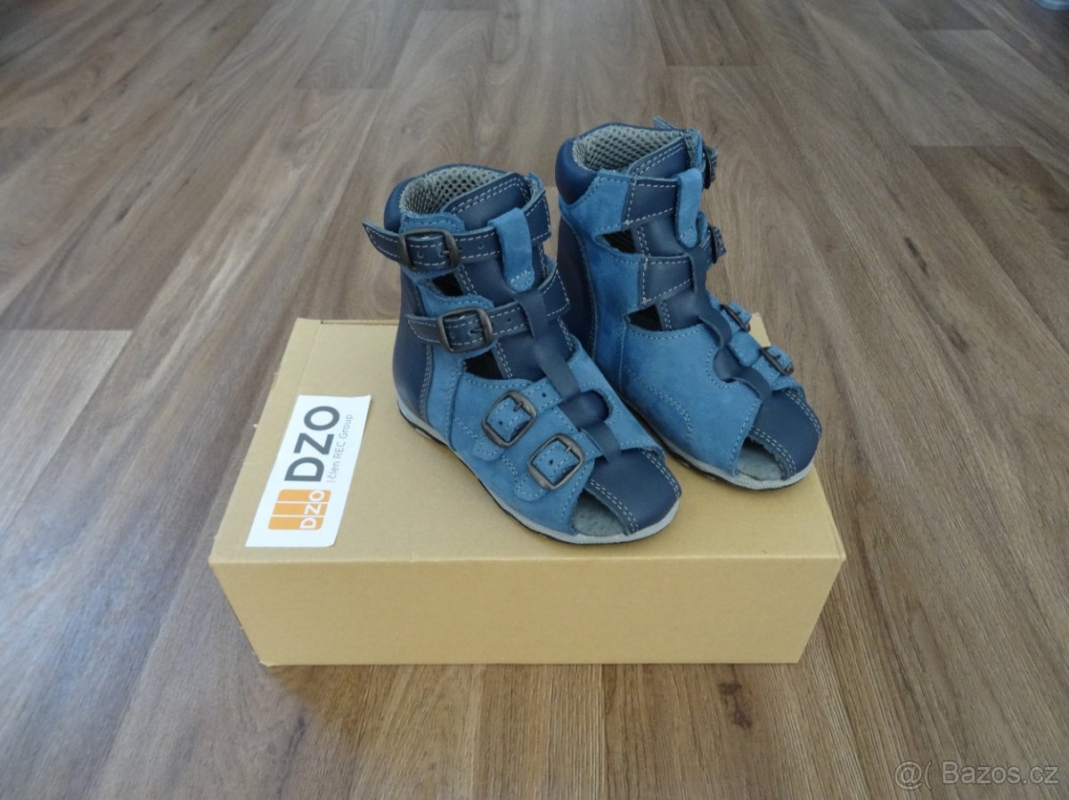 Dětská zdravotní obuv, sandály DZO vel. 24 - NOVÉ