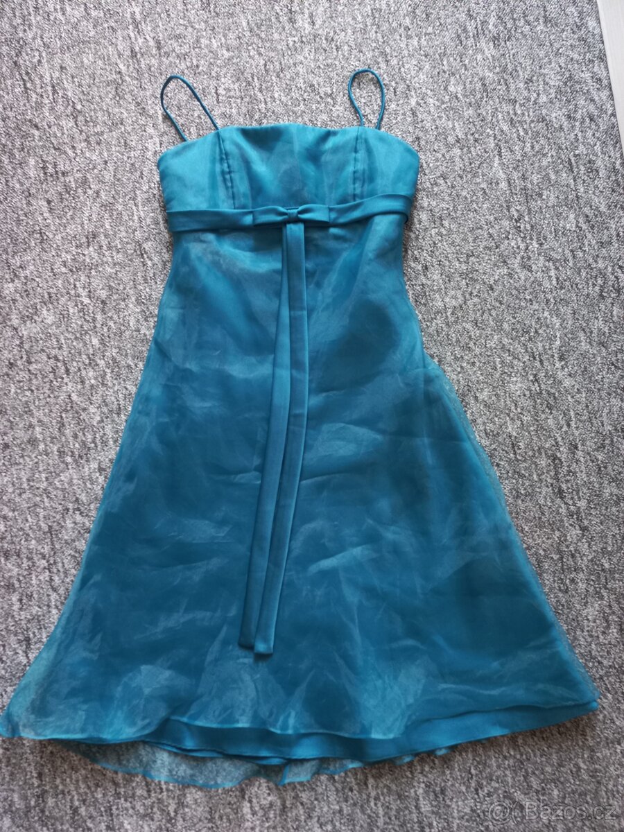 Plesové šaty, šaty na taneční, vel. cca 10-14 let