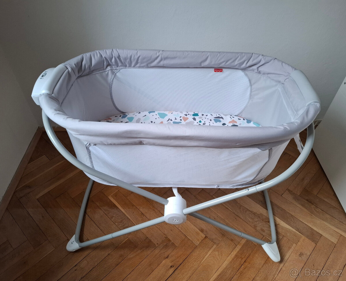 dětská postýlka Fischer Price , skládací, cestovní