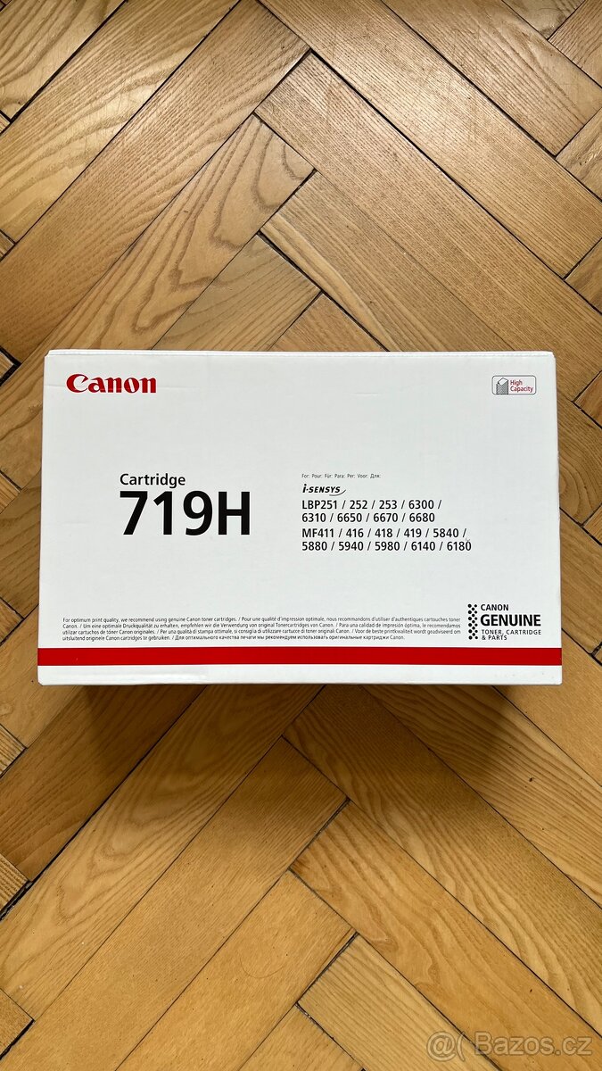 Originální náplň Canon 719H