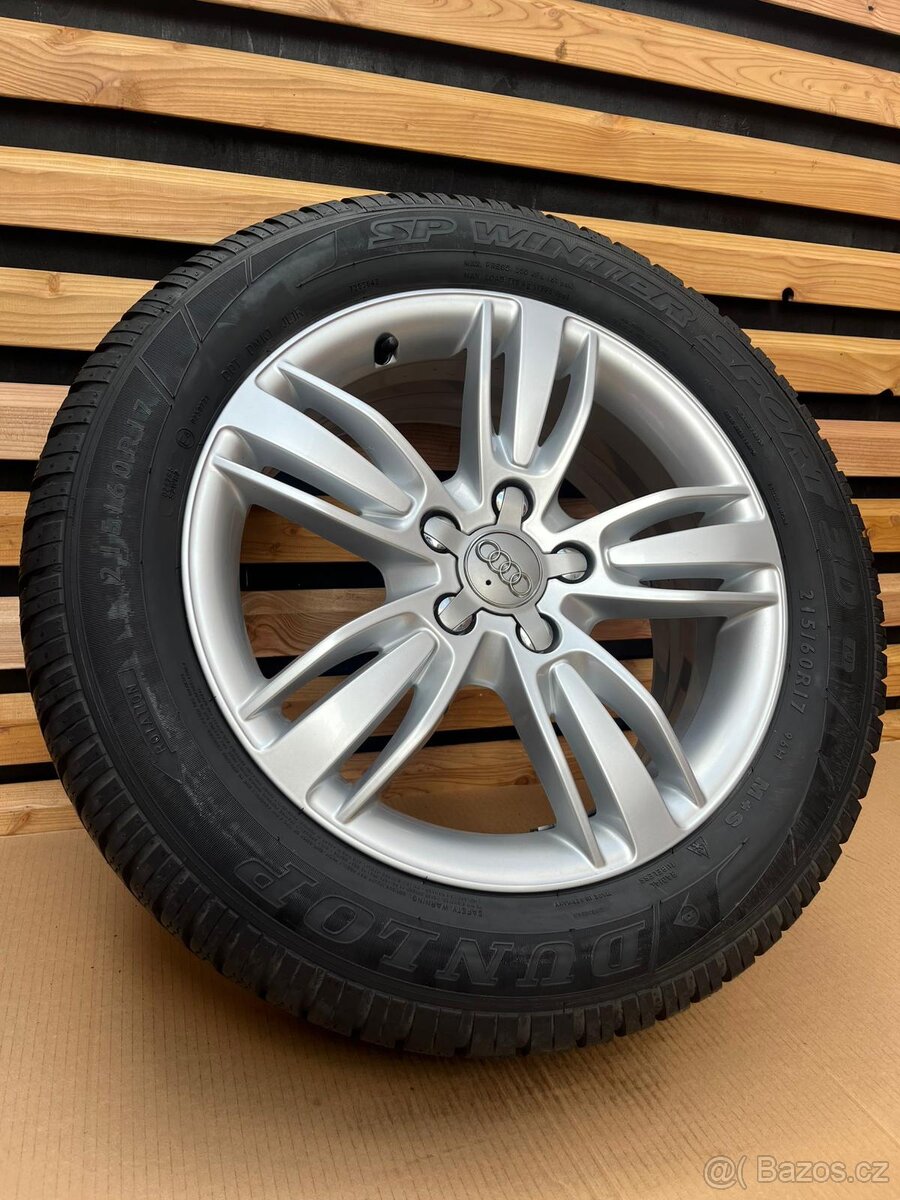 Alu originální kola Audi Q3 215/60 R17 5x112❄️