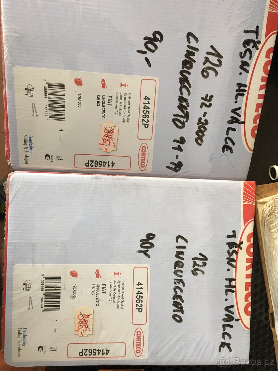 Prodám díly Fiat 124,127,128,126,850,131,132,Uno, Panda