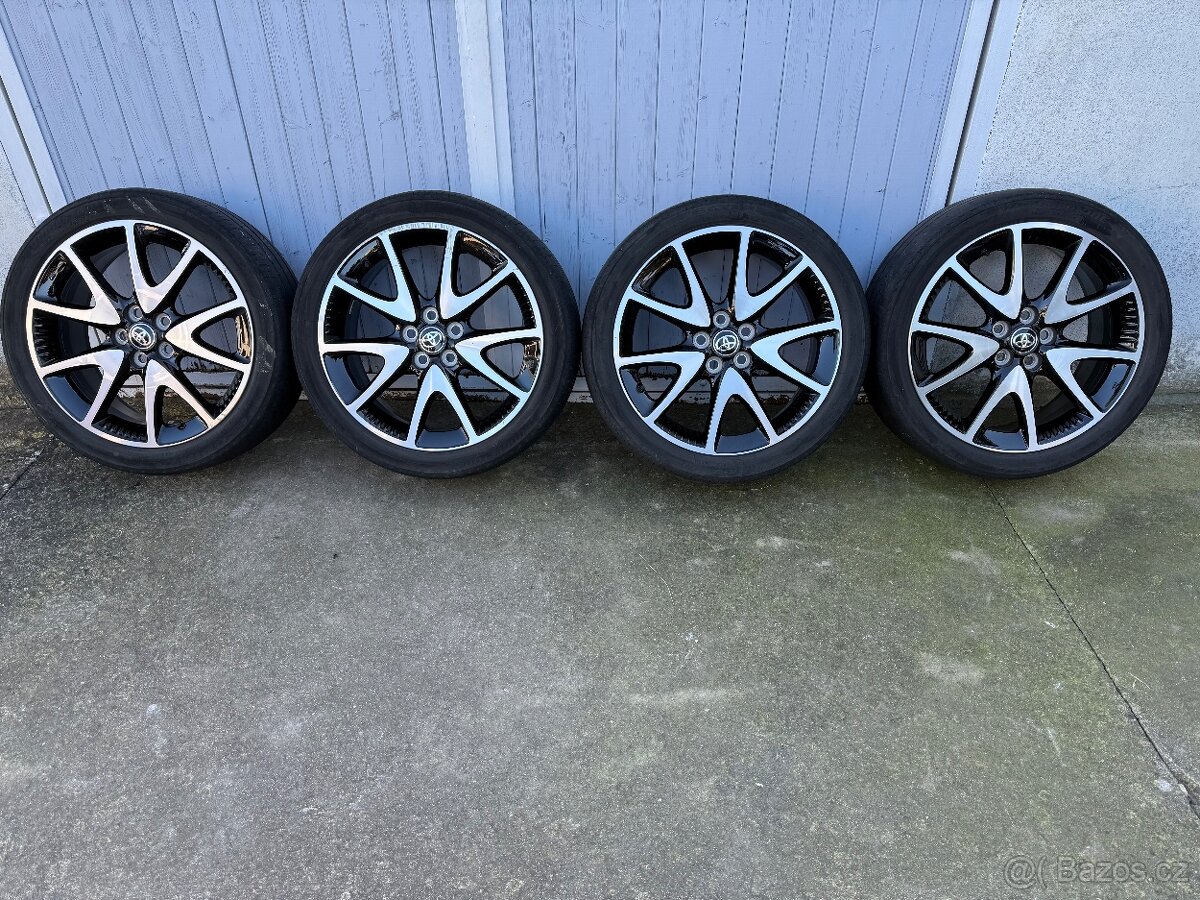 Alu kola 17” Toyota + zimní pneu
