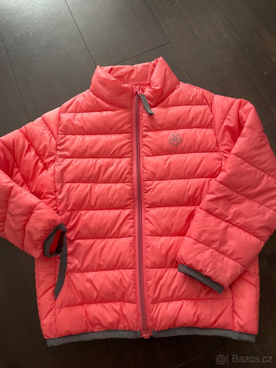 Krasna detska podzimni bunda 104