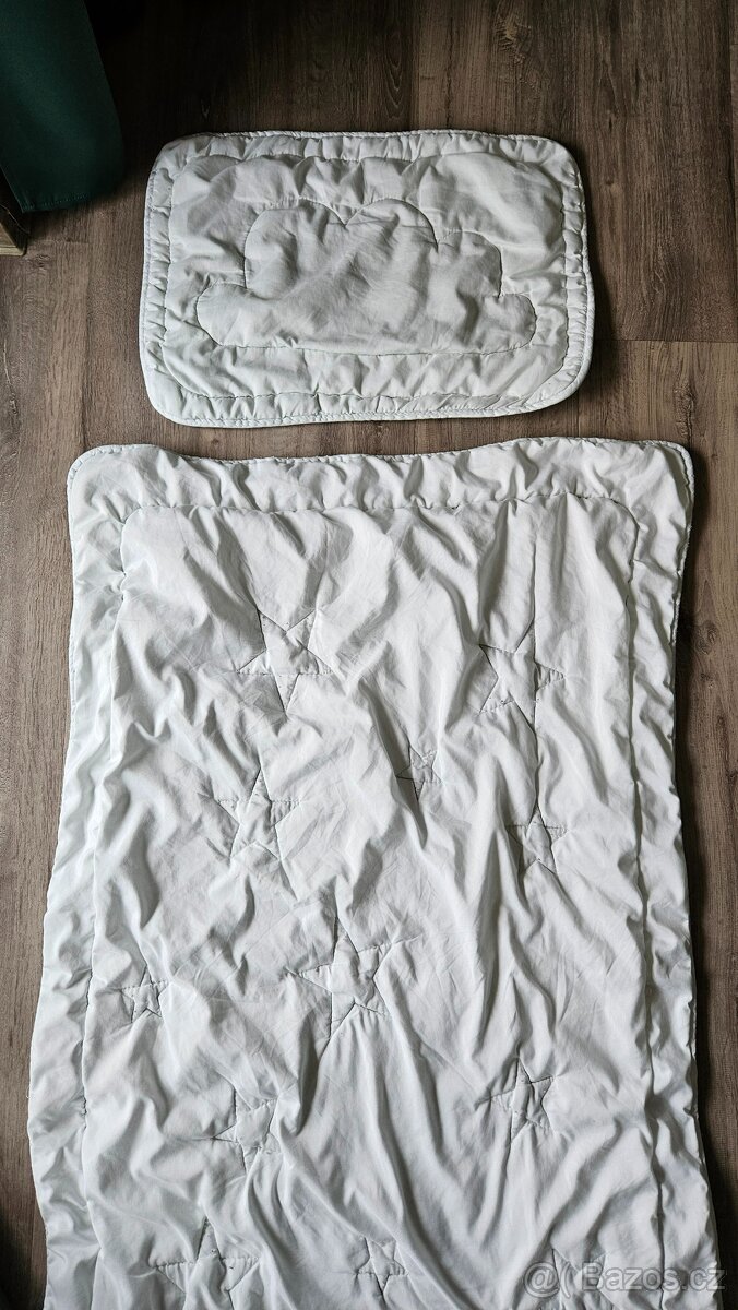 Ložní souprava do dětské postýlky - polštář a peřina