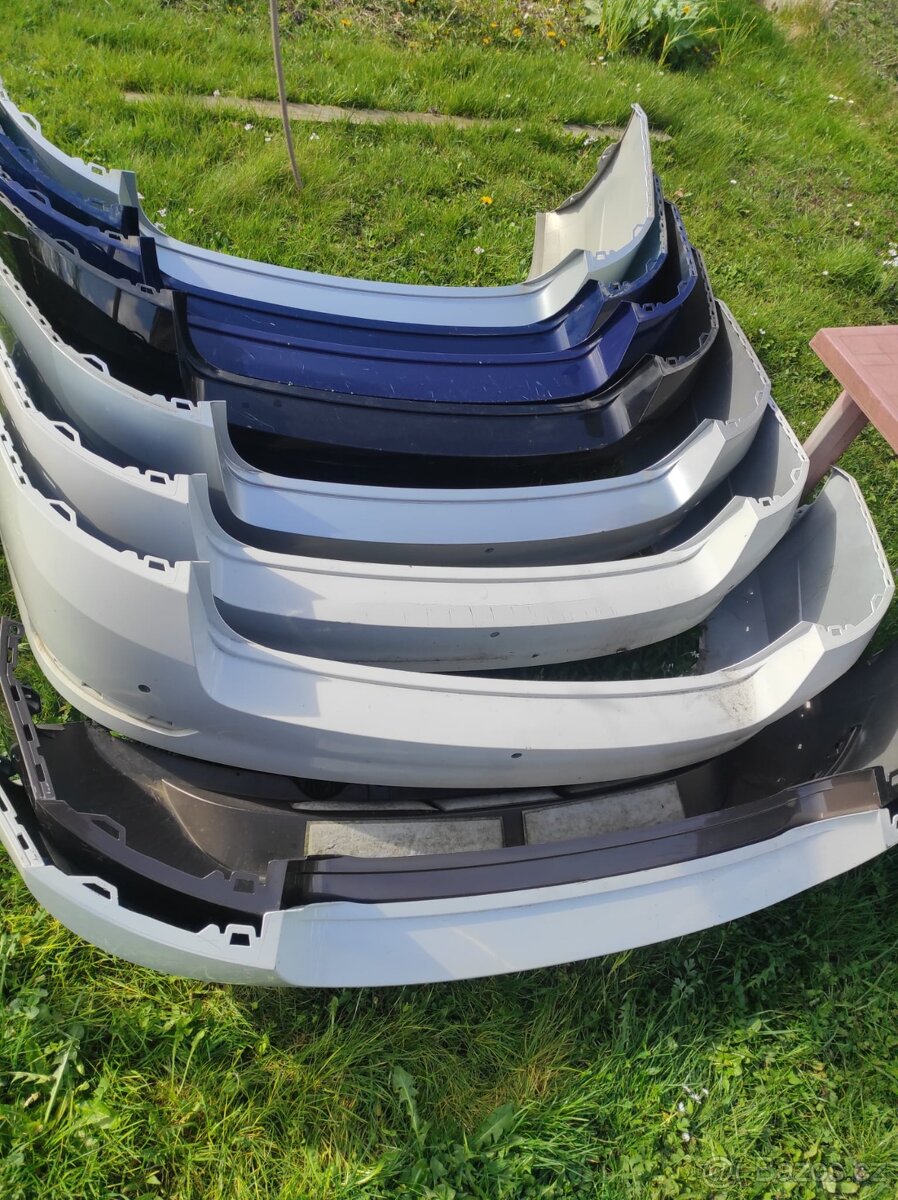 zadní nárazníky škoda fabia 3, combi + hatchback