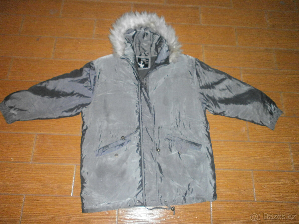 DELŠÍ ŠUSŤÁKOVÁ BUNDA vel. 46