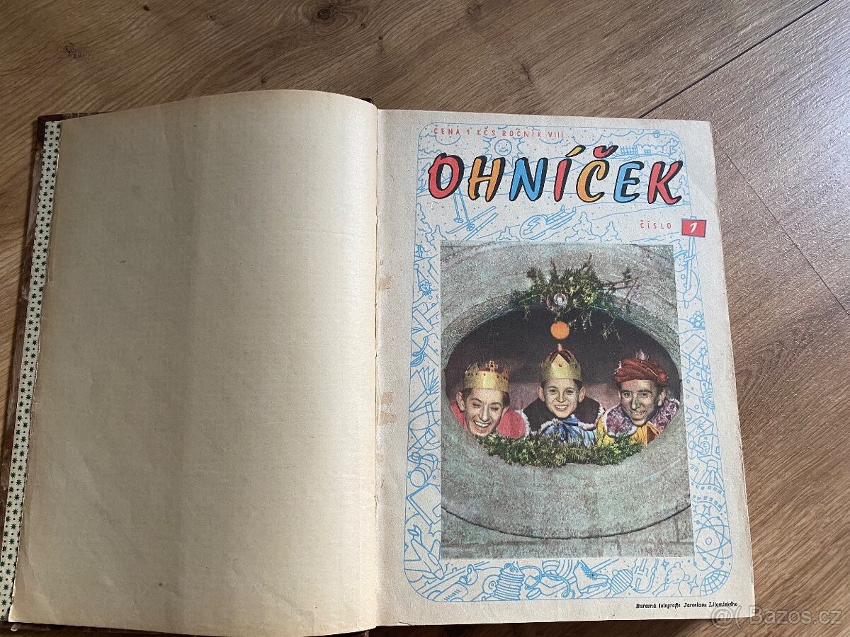 Časopis Ohníček v pevné vazbě