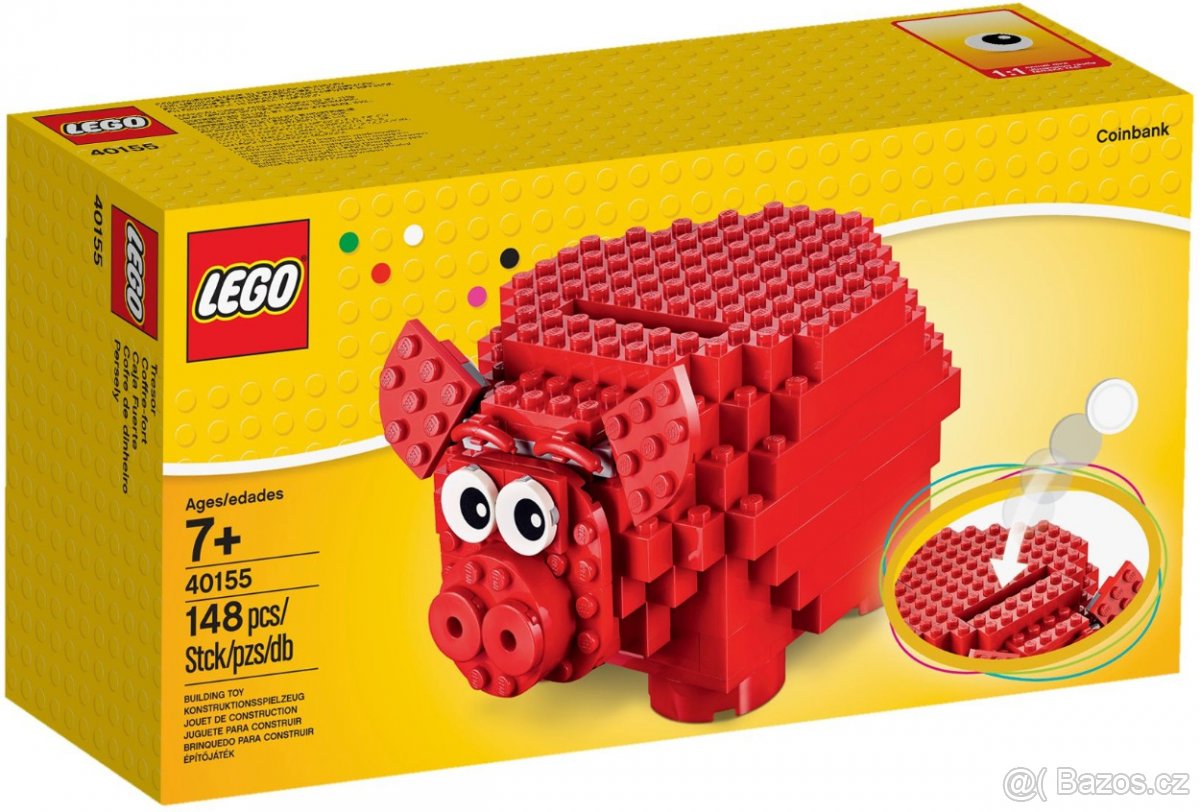 LEGO 40155 Pokladnička prasátko (Piggy coin bank)