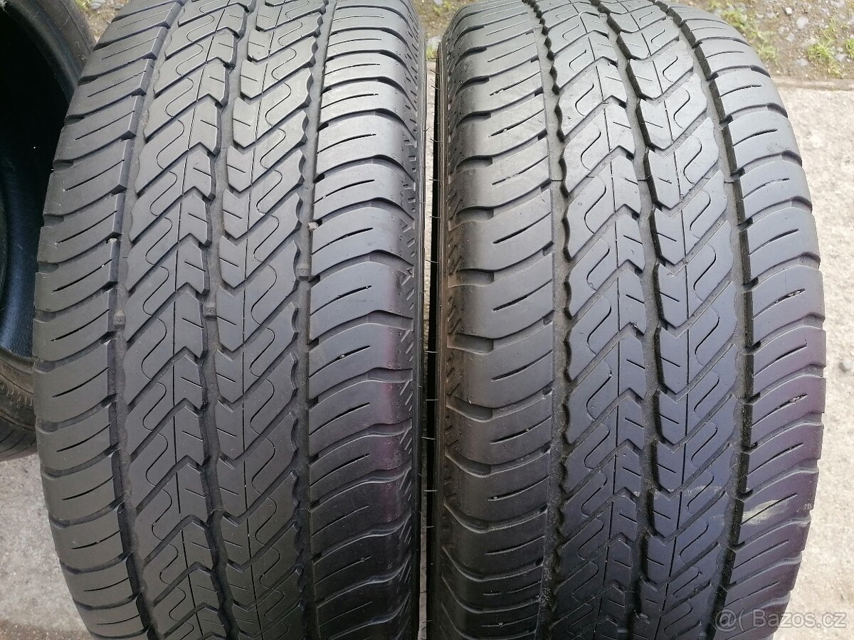 Užitkové použité letní pneumatiky 225/55 R17C Dunlop