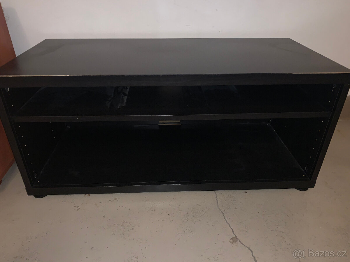 Televizní stolek černý - IKEA