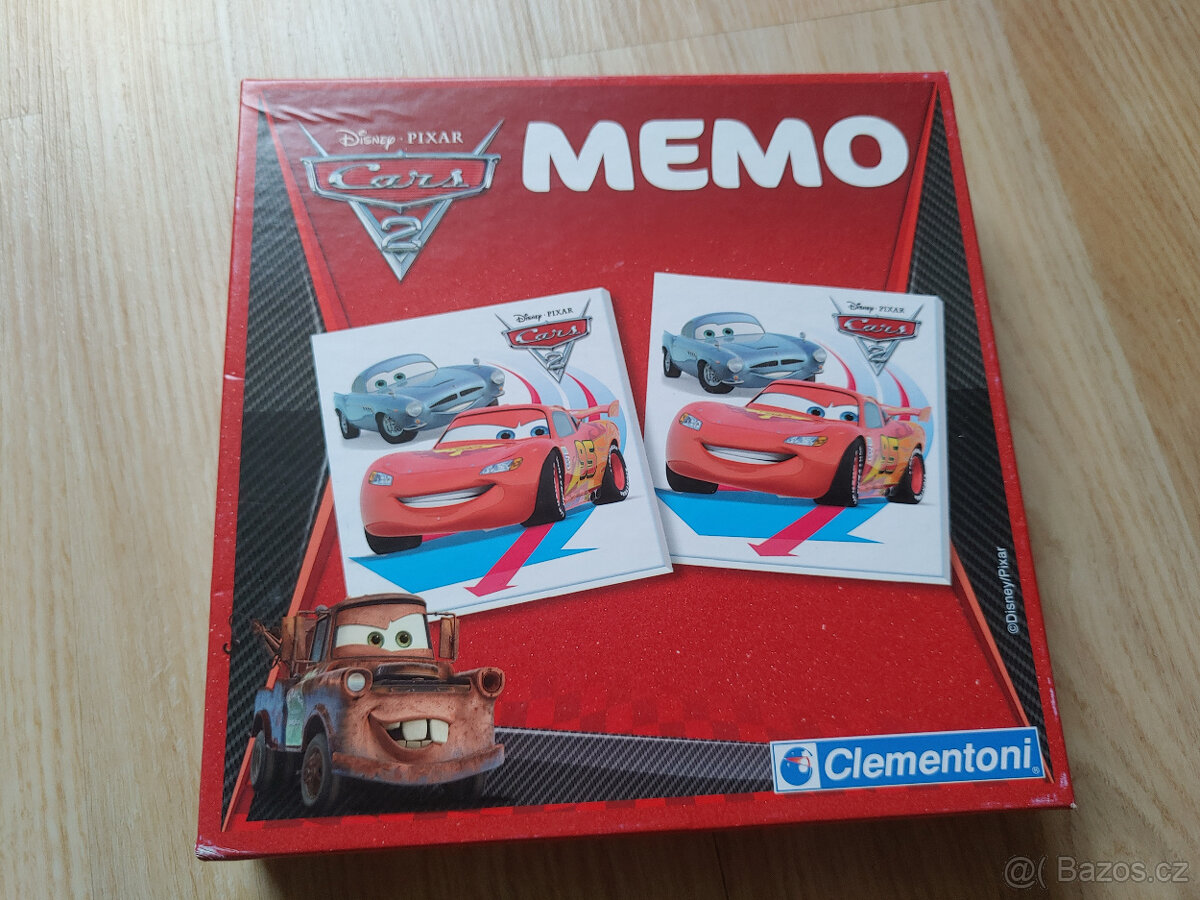 pexeso MEMO Cars od Clementoni