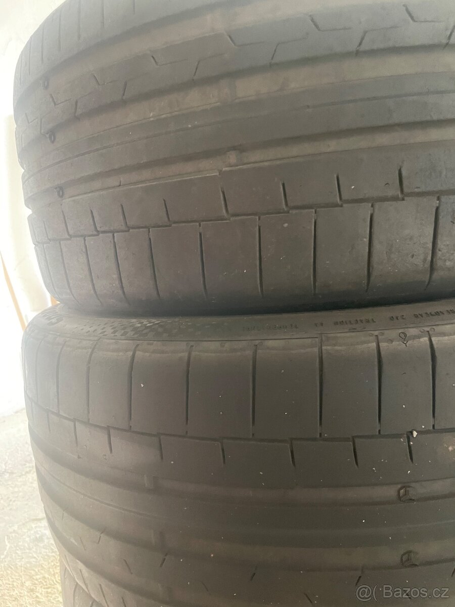 Prodam 4x pneu SPORT CONTACT 6 CONTINENTAL