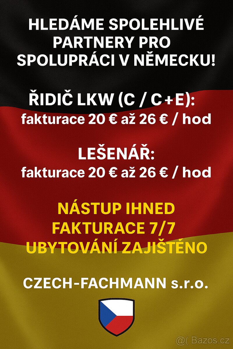 Lešenář/Řidič LKW