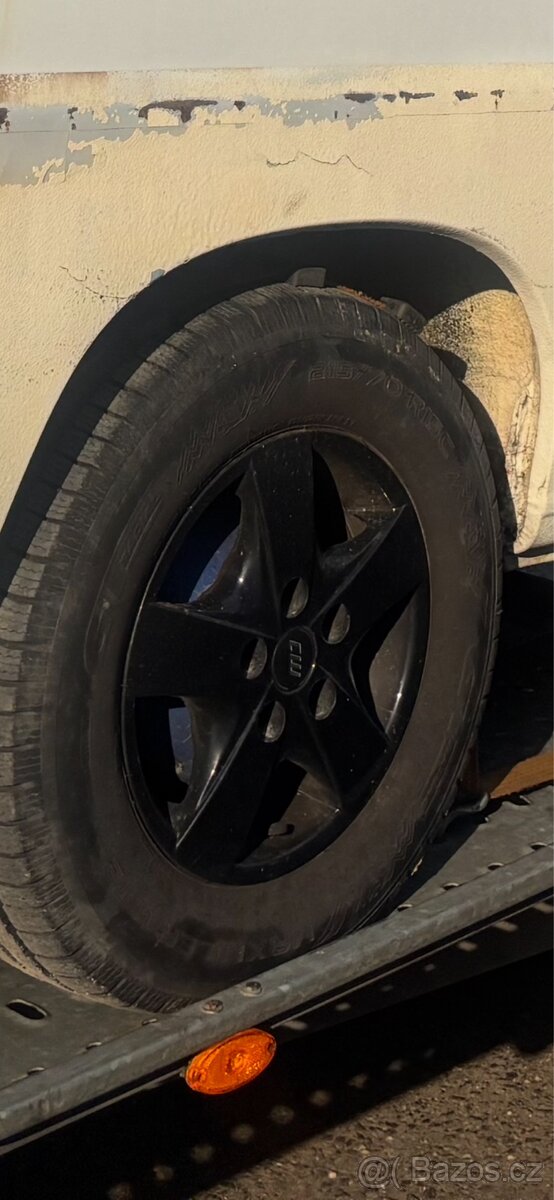 Alu kola R 15 Rozteč 5x118 boxer , Ducato , Jumper
