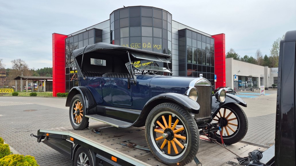 ford T 1923 cabrio vidieť ako nové