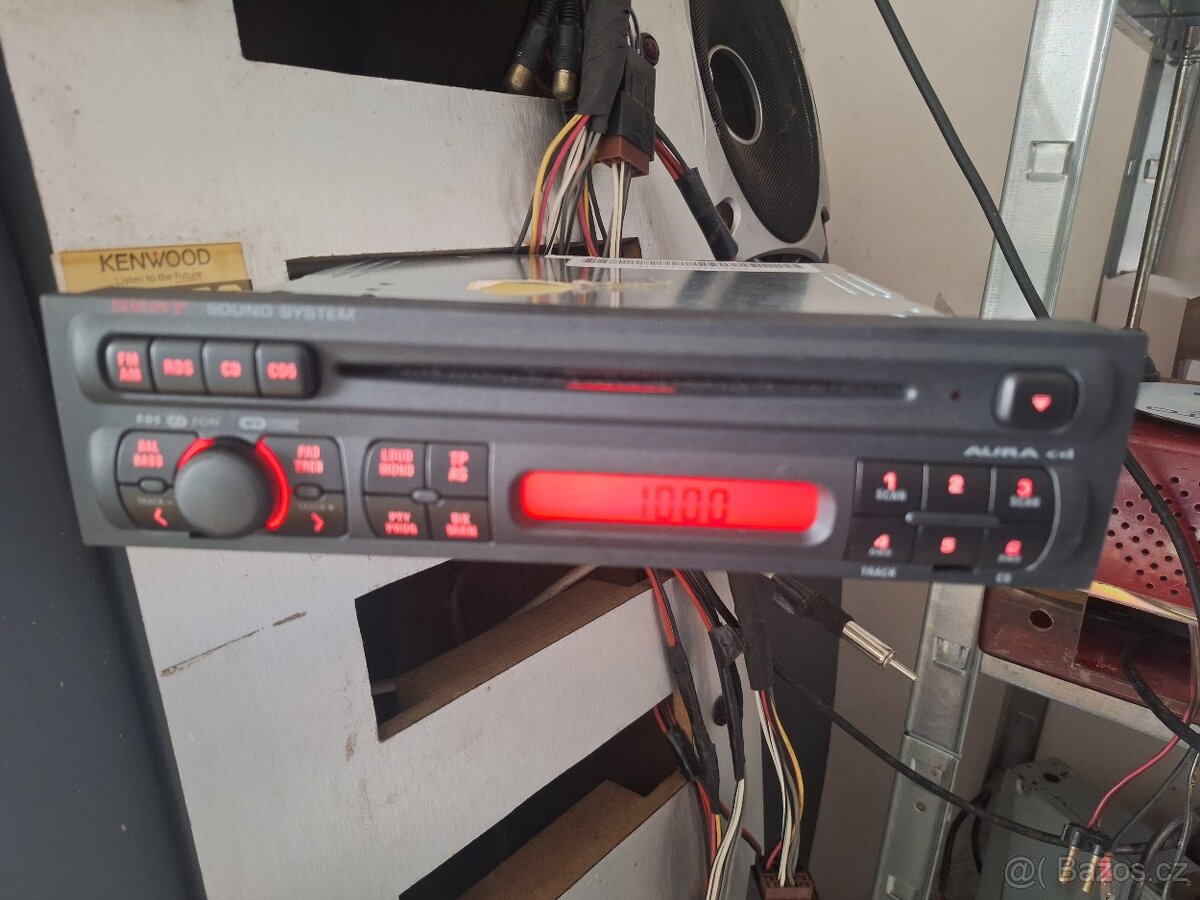Seat aura cd autoradio
