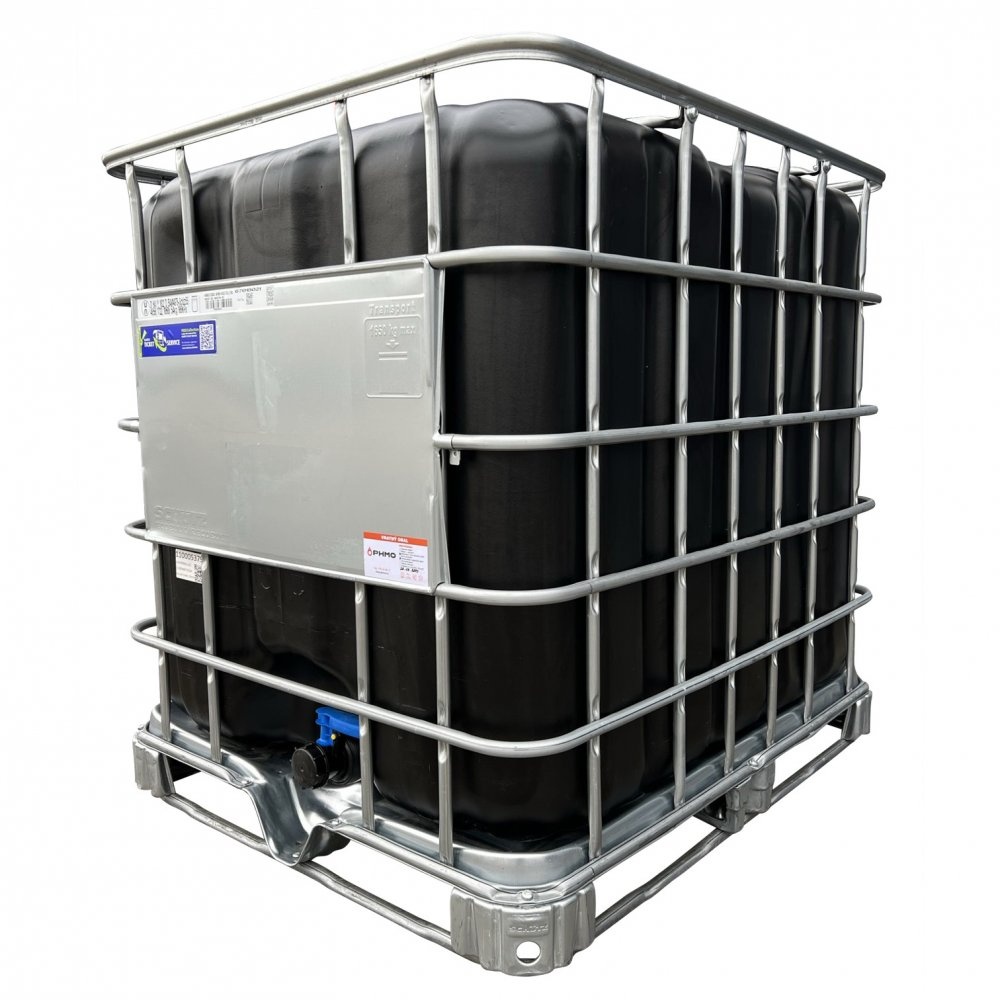 Černý IBC kontejner 1000 l, Nový