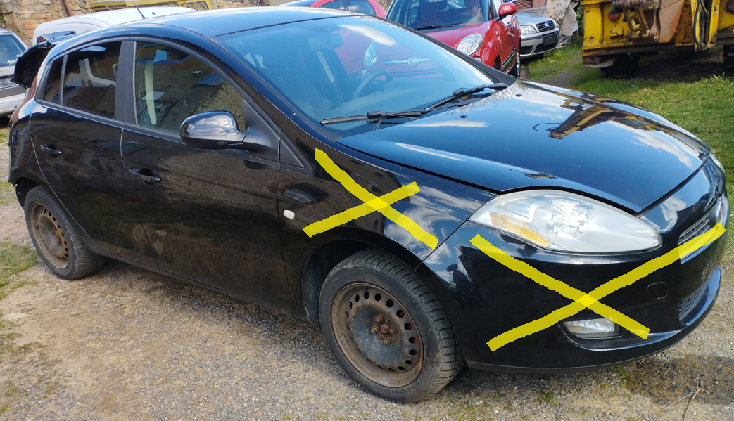 Fiat Bravo 1.6JTD -77kW - 6kvalt ,rozprodám na ND