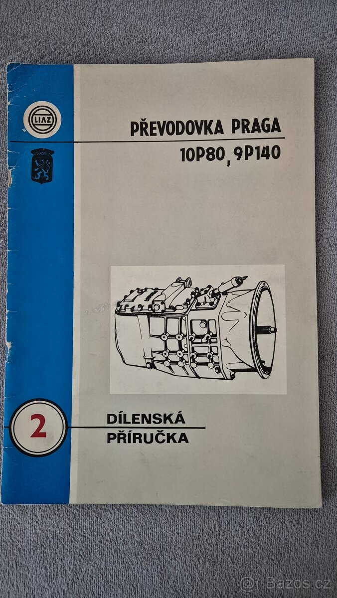 Dílenská příručka LIAZ-Praga