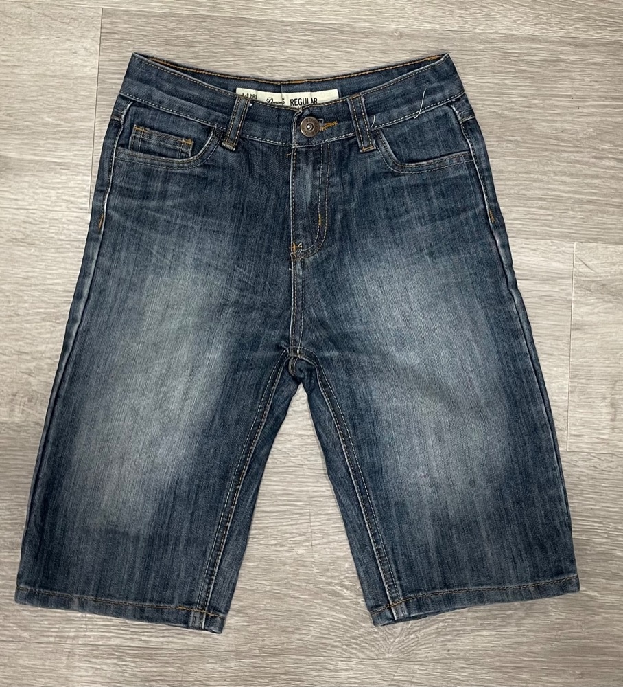 džínové kraťasy vel 134 cm, 8-9 let, modré