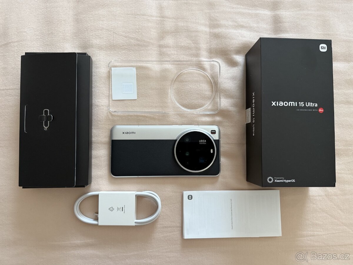 Xiaomi 15 Ultra 16/512 GB, barva Silver Chrome + fotokit