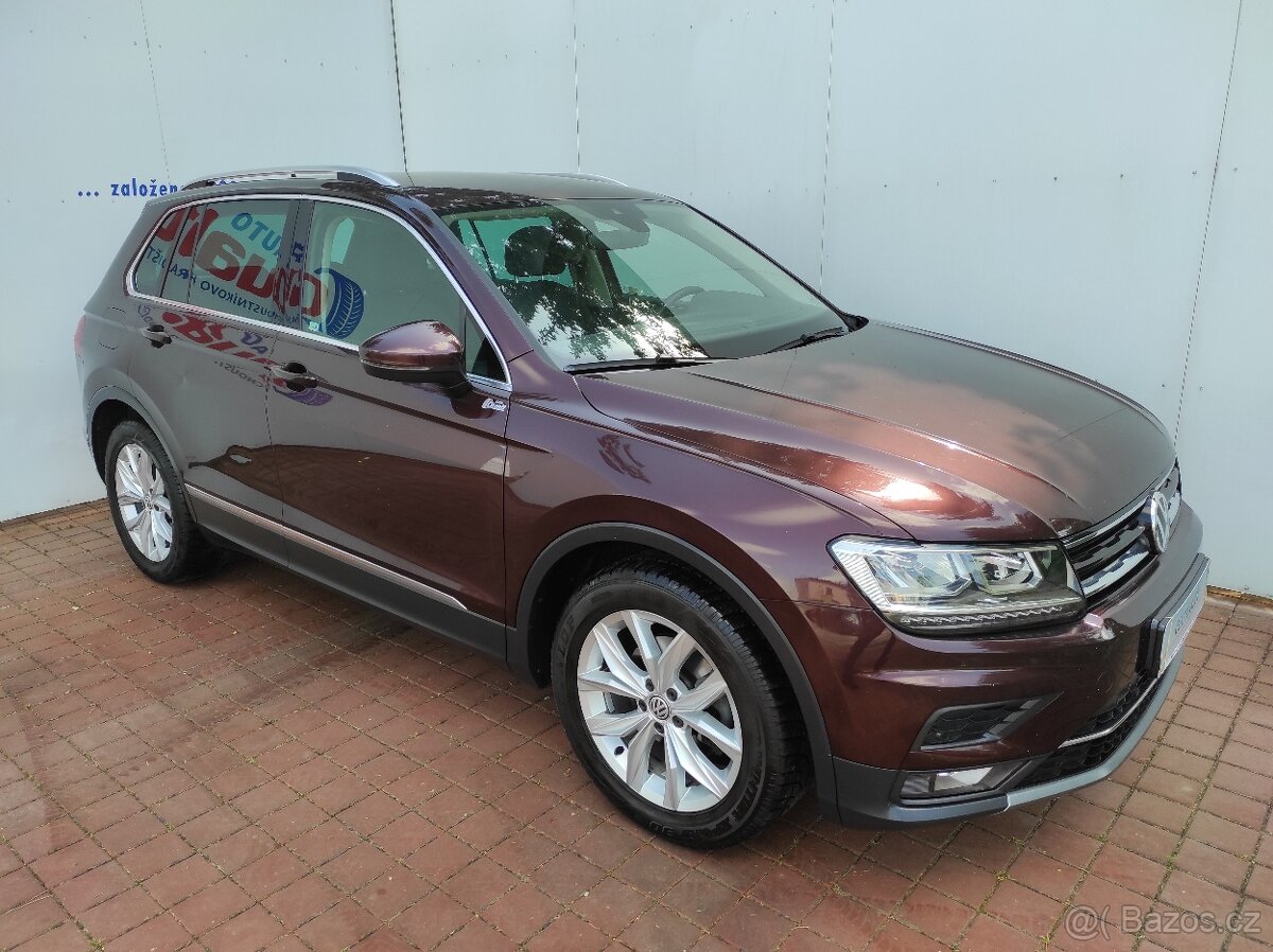 VW Tiguan 2.0 TDi / 110 kW HIGHLINE MANUÁL ČR 1.MAJ. + DPH