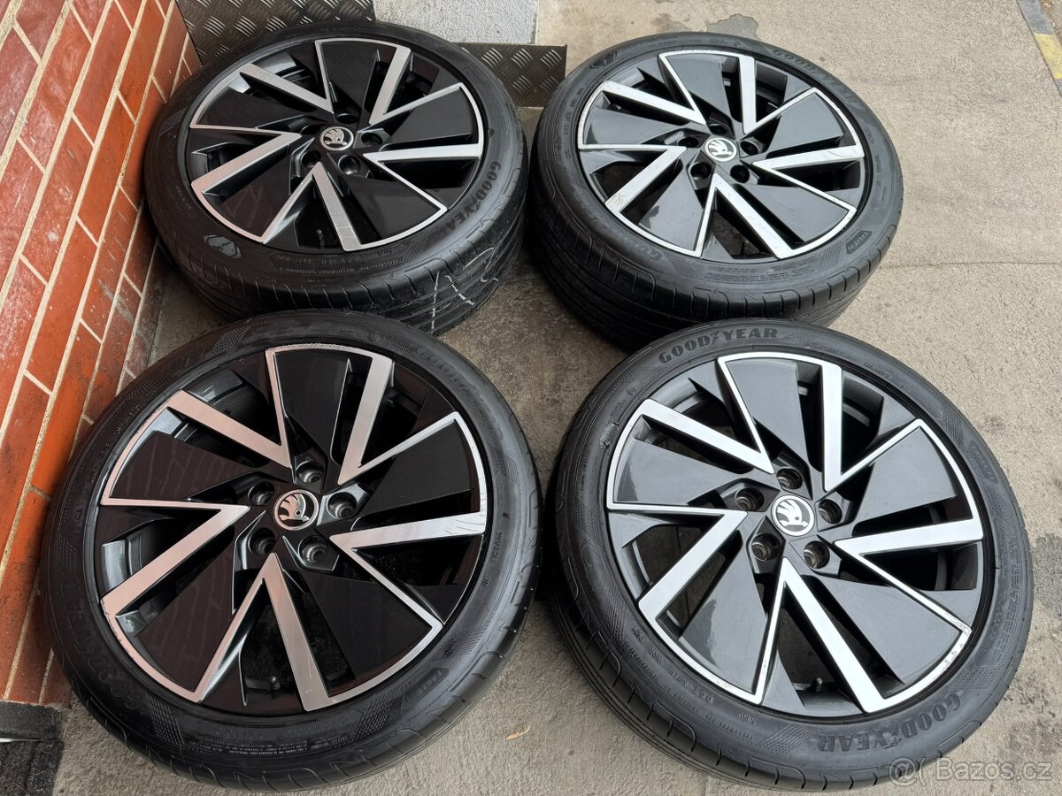 Alu 18" 5x112 VEGA AERO letní pneu 55%, O4