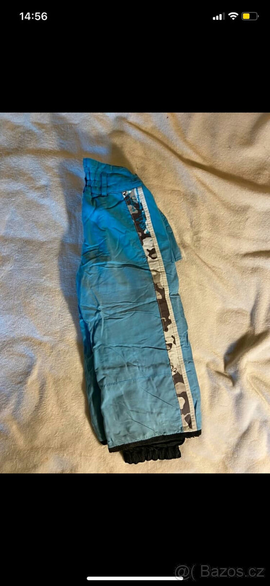 Dětské snowboard kalhoty Quiksilver velikost 104-109
