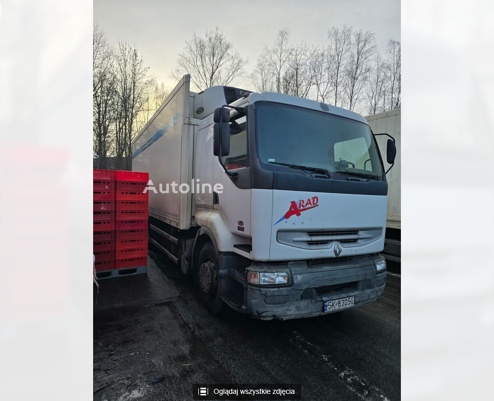 Chladírenský nákladní vůz Renault Premium 370