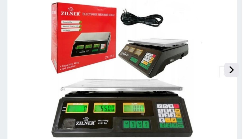 Digitální stolní váha 40kg/5g