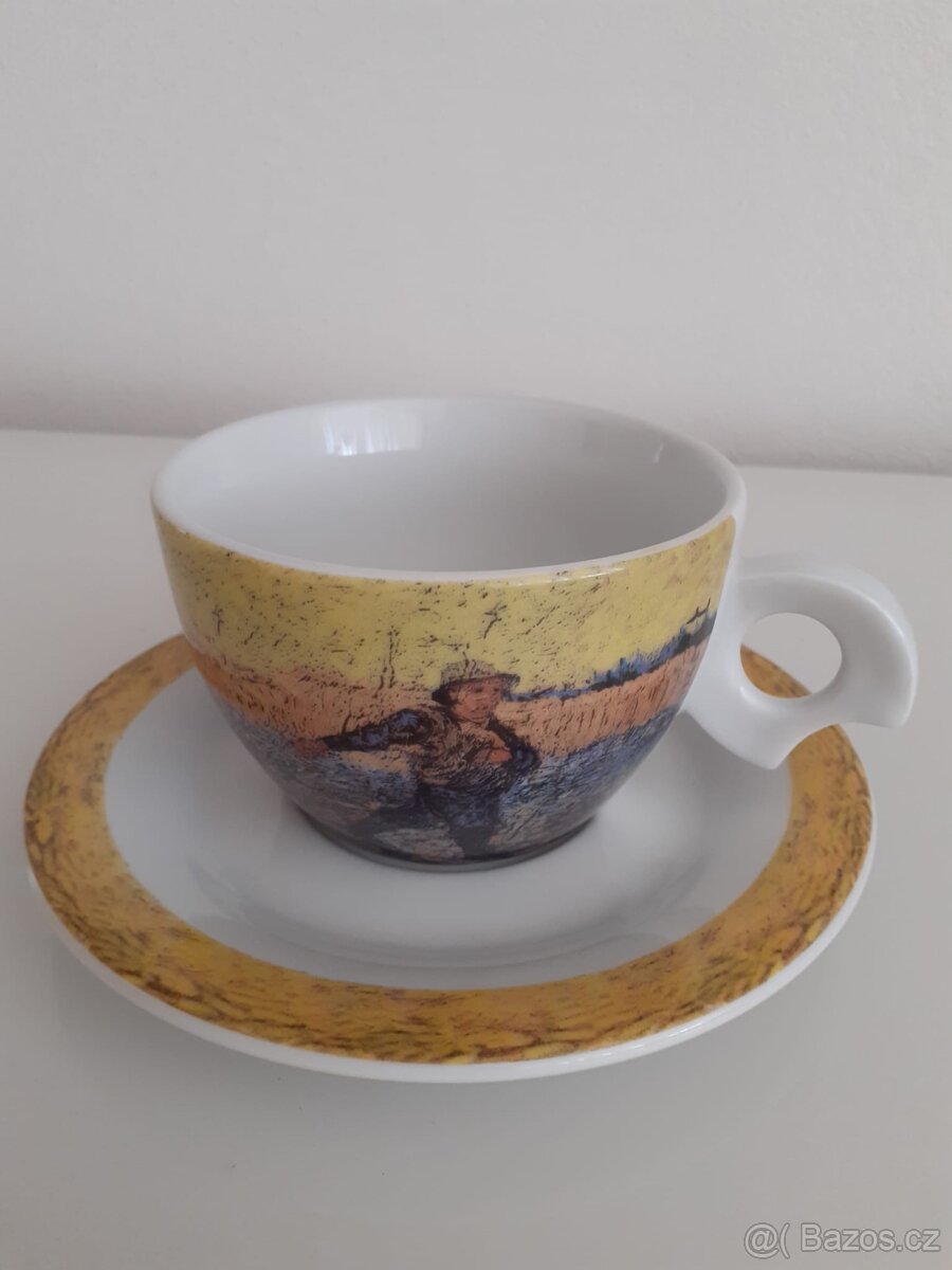 Karlovarský porcelán, THUN hrnek s podšálkem na čaj.