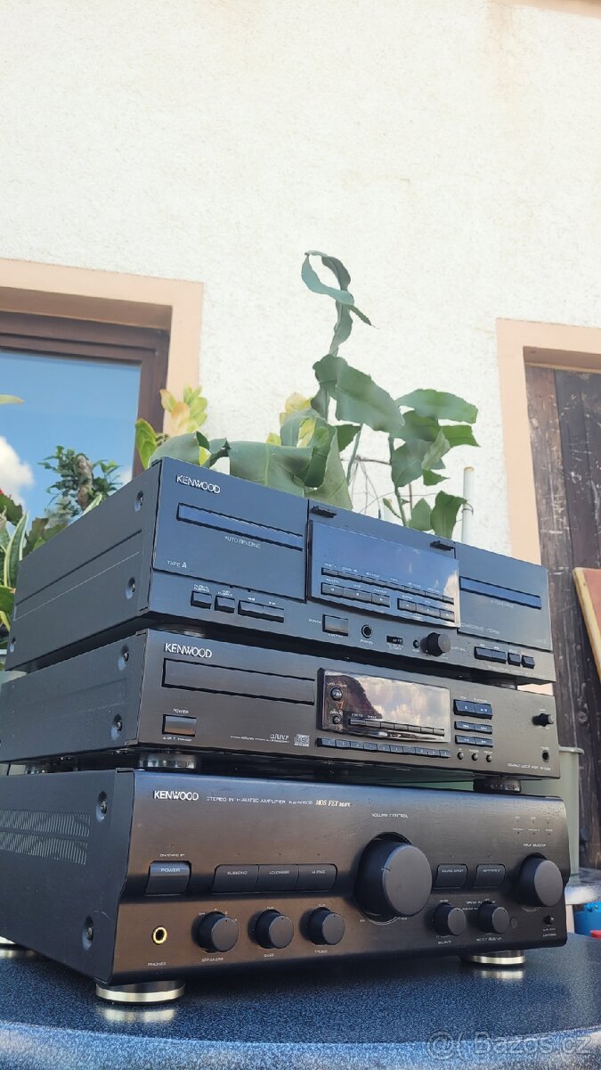 Prodám sestavu kenwood,ka 5050r+ dp 3080+ kx w4080