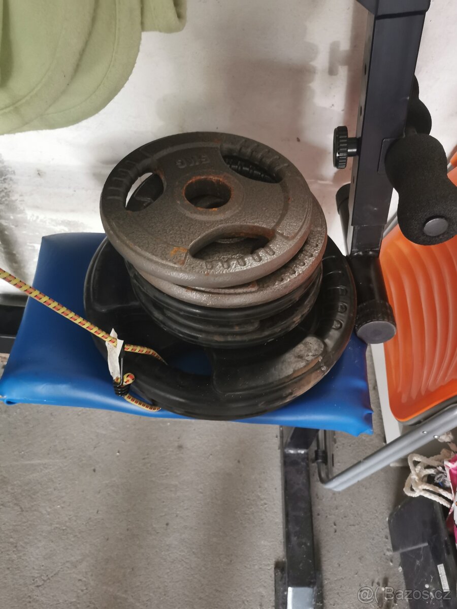 Prodám kotouče 50 kg