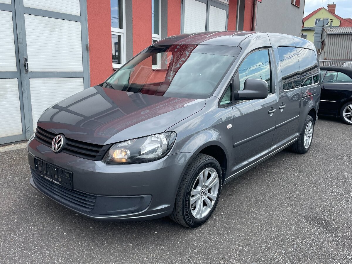 Volkswagen Caddy MAXI 1.6 TDI 75kW ČR 7 míst