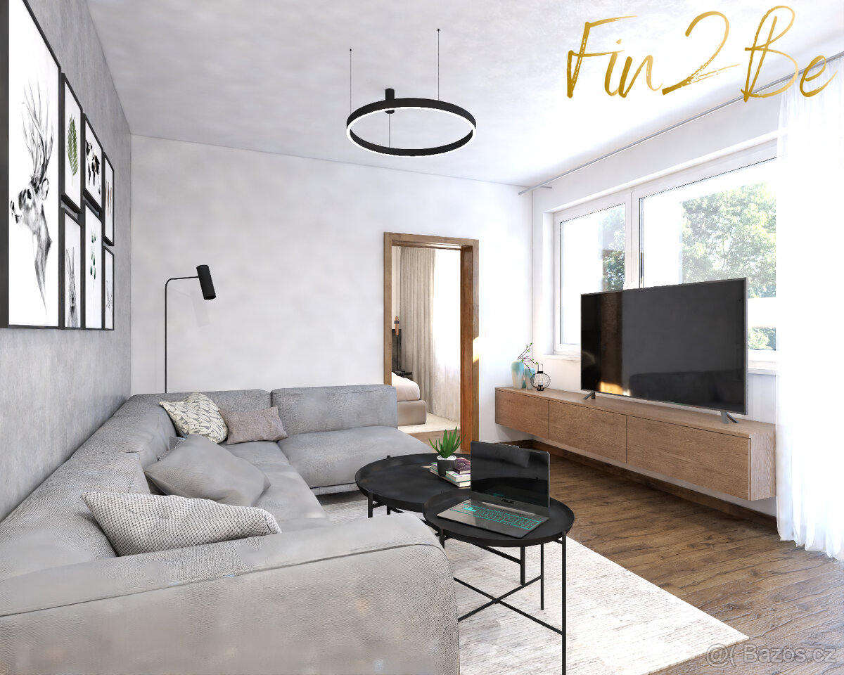 Prodej hezkého světlého bytu 3+1, 73,3 m2 s lodžií, Uzbecká