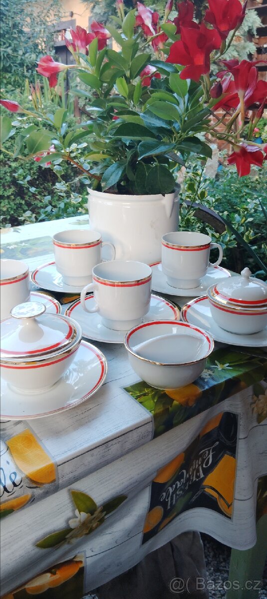 Porcelánový servis Bohemia Czechoslovakia