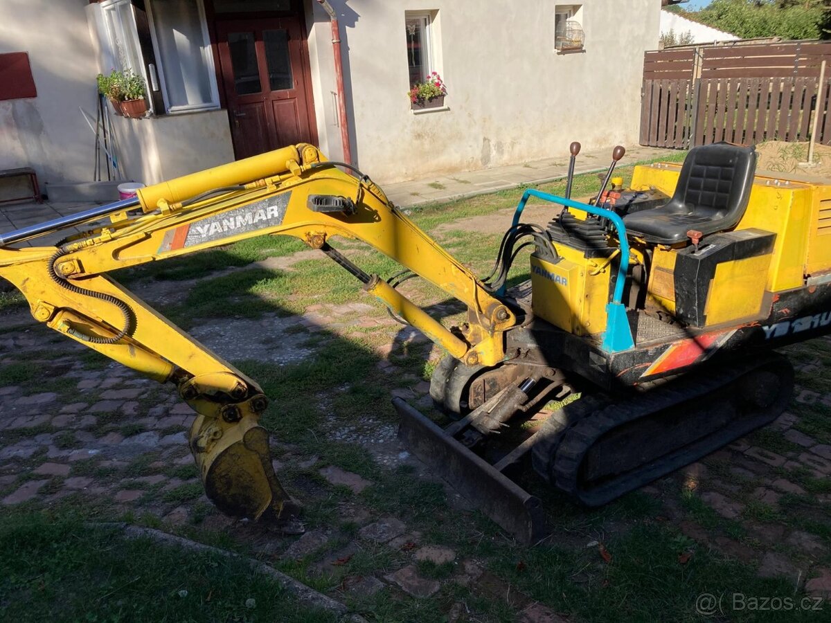 Yanmar YB121U Japonský minibagr