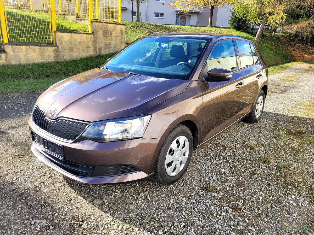 Škoda Fabia III 1.0 mpi 44 kw 2015 TOP STAV